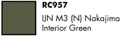 AK Interactive Real Colors IJN M3 (N) Nakajima Interior Green 17 ml.