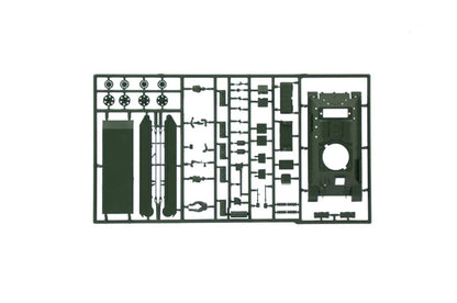 Italeri 7078S 1:72 T34/76 Mod. 43, Faithful Replica, Model Making, Crafts, Hobbies, Gluing, Plastic kit, Assembly