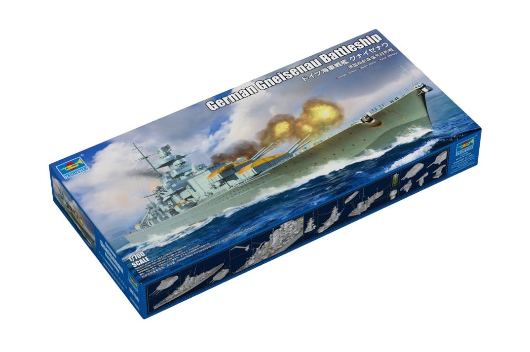 1/700 German Gneisenau Battleship
