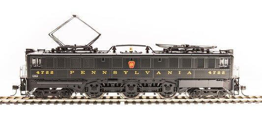 Broadway Limited 4712 PRR P5a Boxcab, #4773, Freight Type, DGLE, Buff Yellow Roman Lettering (Round), Paragon3 Sound/DC/DCC, HO Scale