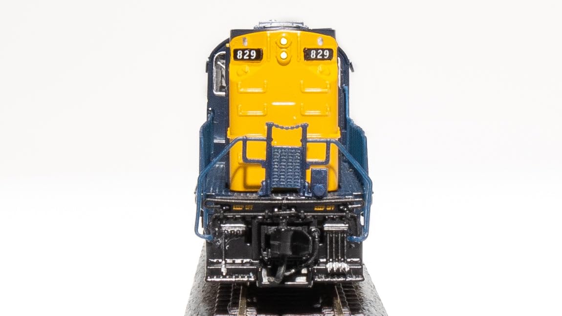 BLI 6610 Alco RSD-15, ATSF #829, Blue/Yellow Bookend Scheme, Paragon4 Sound/DC/DCC, N