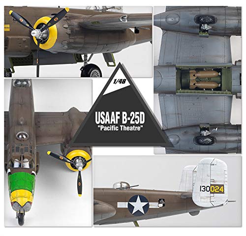 ACA12328 1:48 Academy B-25D Mitchell 'Pacific Theater' [Model Building KIT]