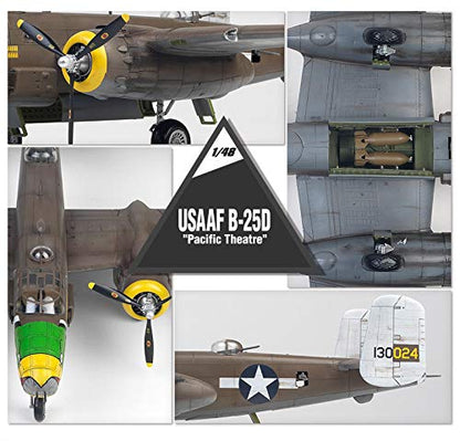 ACA12328 1:48 Academy B-25D Mitchell 'Pacific Theater' [Model Building KIT]