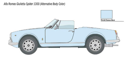 ITALERI 3653 1/24 Alfa Romeo Giulietta Spider 1300 Plastic Model