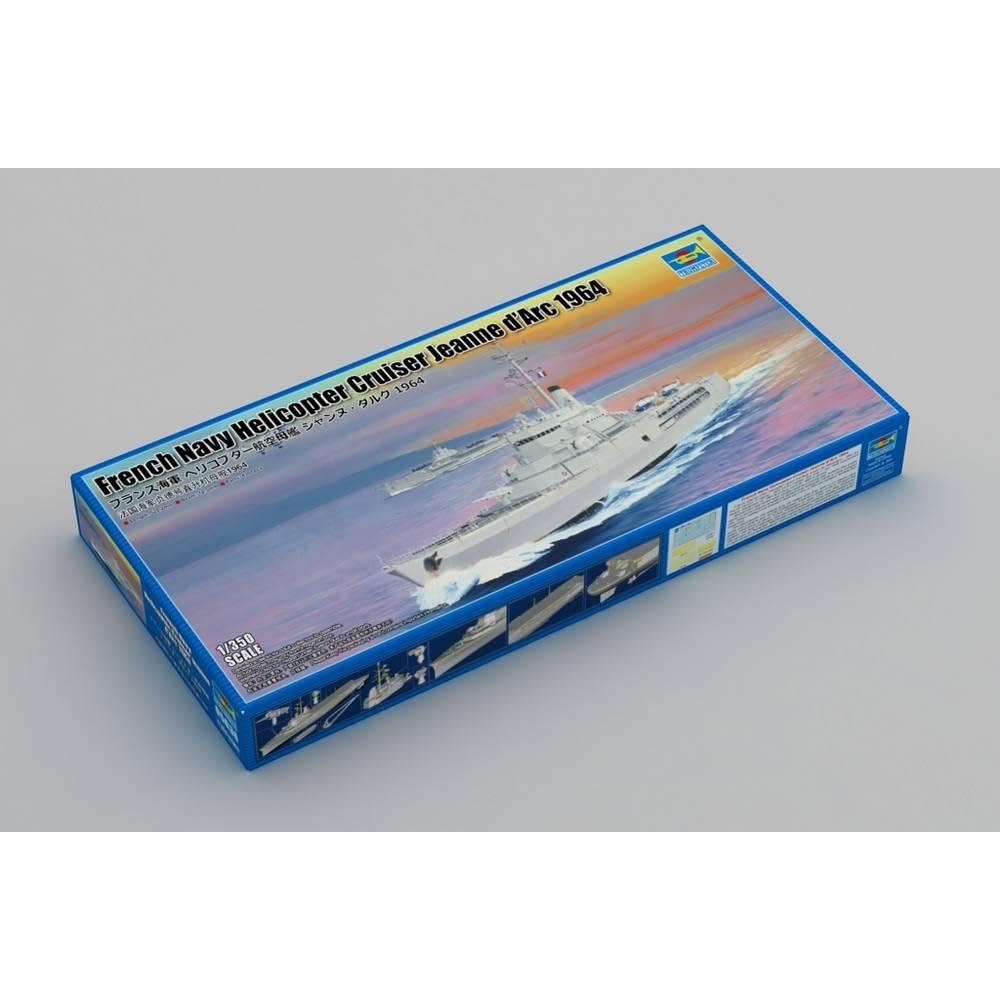 1/350 French Jeanne D'Arc Navy Helicopter Cruiser Ship 1964