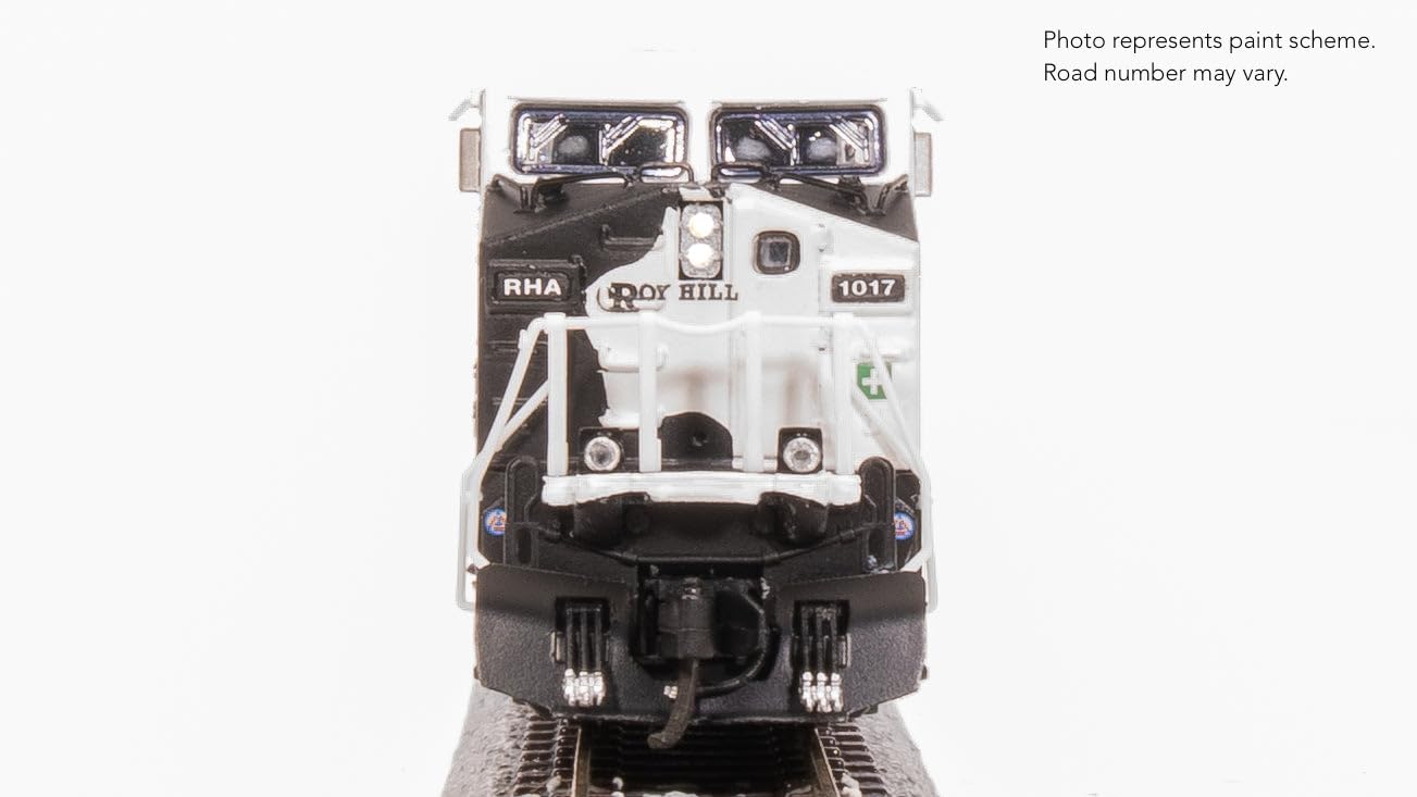Broadway Limited 8601 GE AC6000, Roy Hill Mining #1017, Black/White Paint, No-Sound/DCC-Ready, N Scale