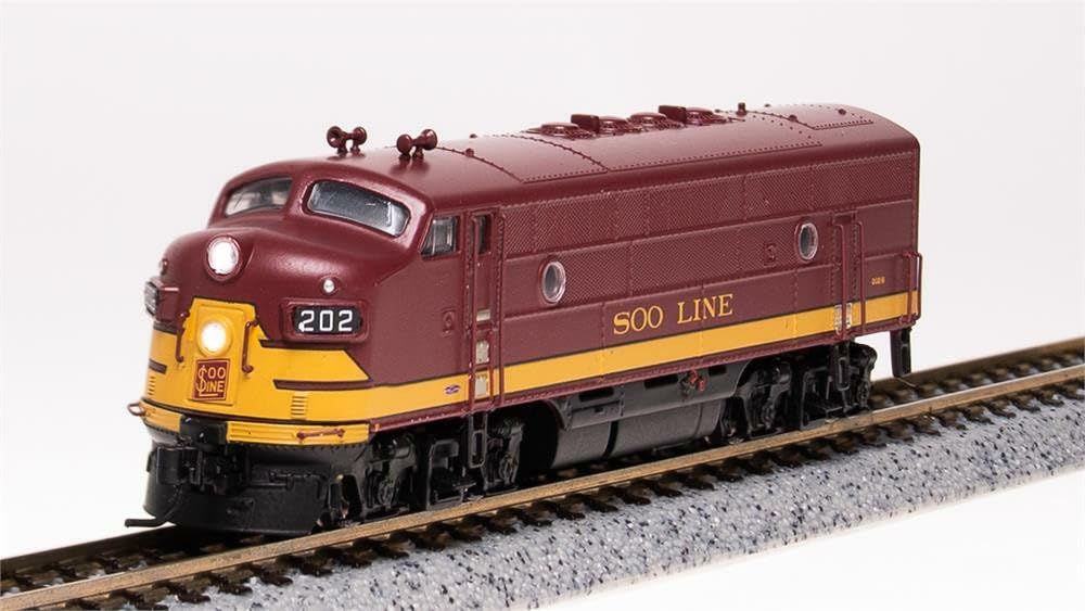 Broadway Limited 6850 EMD F3A, SOO 202B, Maroon & Imitation Gold, Paragon4 Sound/DC/DCC, N