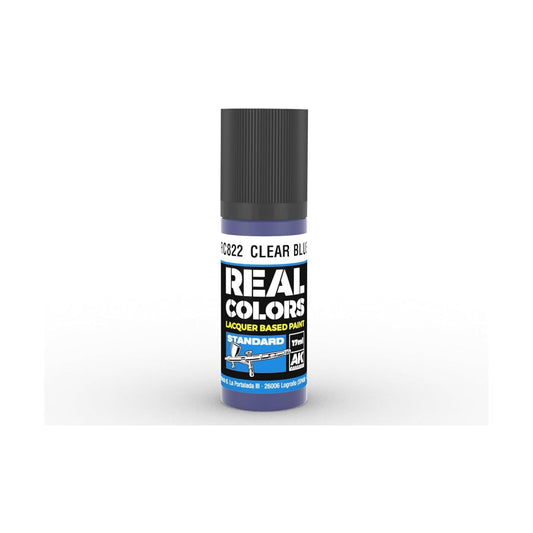 AK Interactive Real Colors Clear Blue 17 ml.