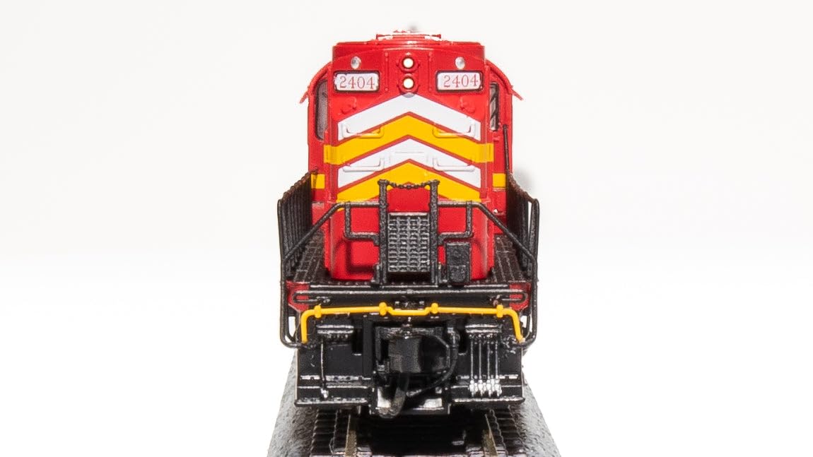 Broadway Limited 6619 Alco RSD-15, LS&I #2404, Red, Yellow & White, Paragon4 Sound/DC/DCC, N
