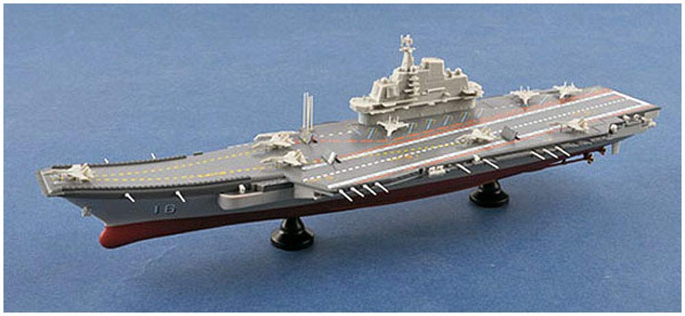 1/1000 PLA Chinese Navy LiaoNing CV16 Aircraft Carrier (Pre-Painted Snap)