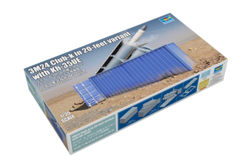 1/35 3M24 Club-K in 20ft Variant Container Missile System w/Kh35UE Anti-Ship Cruise Missile