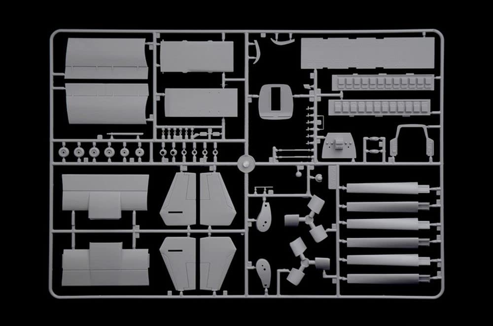 Italeri -1463 V-22 A Osprey, 1:72 Scale, Model Kit, Plastic Model to Assemble, Modeling, Grey, IT1463