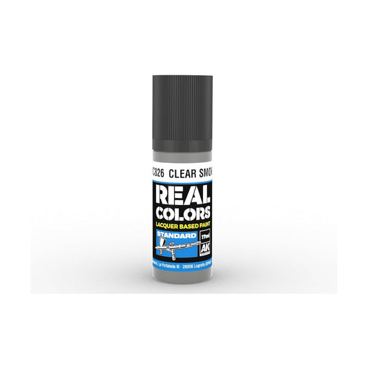 AK Interactive Real Colors Clear Smoke 17 ml.