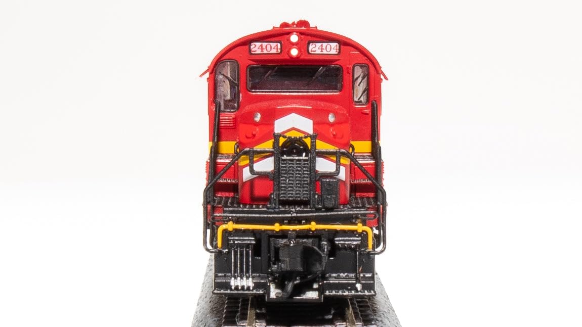 Broadway Limited 6619 Alco RSD-15, LS&I #2404, Red, Yellow & White, Paragon4 Sound/DC/DCC, N
