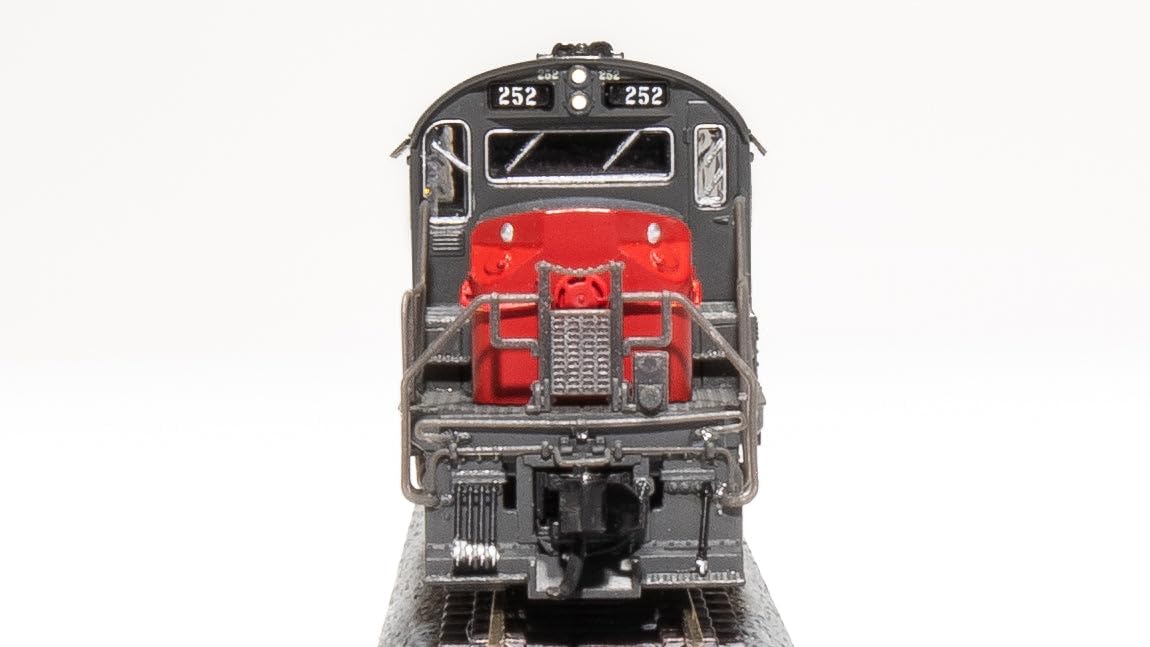 Broadway Limited 6625 Alco RSD-15, SP #252, Gray & Red, Paragon4 Sound/DC/DCC, N