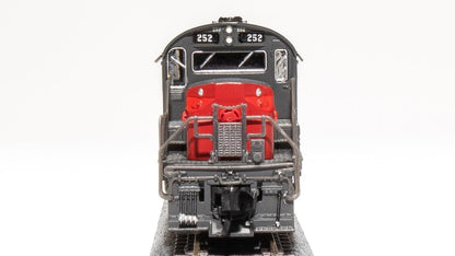 Broadway Limited 6625 Alco RSD-15, SP #252, Gray & Red, Paragon4 Sound/DC/DCC, N