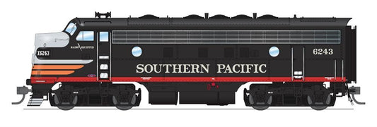 Broadway Limited 6694 EMD F7A, SP 6244, Black Widow Scheme, Paragon4 Sound/DC/DCC, HO