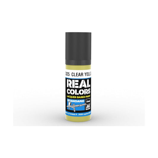 AK Interactive Real Colors Clear Yellow 17 ml.