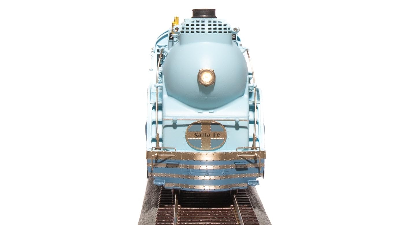 Broadway Limited Imports 7350 ATSF Blue Goose, 3460, As-Delivered w/ 3460 on Side of Tender, Paragon4 Sound/DC/DCC, Smoke, HO
