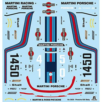 Italeri Porsche 935 Baby, Multicolor