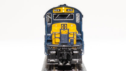 BLI 6610 Alco RSD-15, ATSF #829, Blue/Yellow Bookend Scheme, Paragon4 Sound/DC/DCC, N