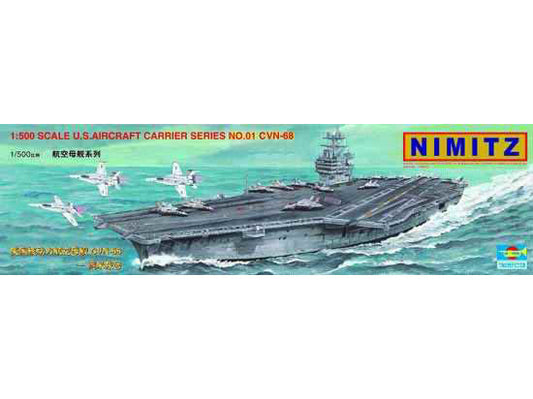 1/500 USS Nimitz CVN68 Aircraft Carrier (5 in 1)