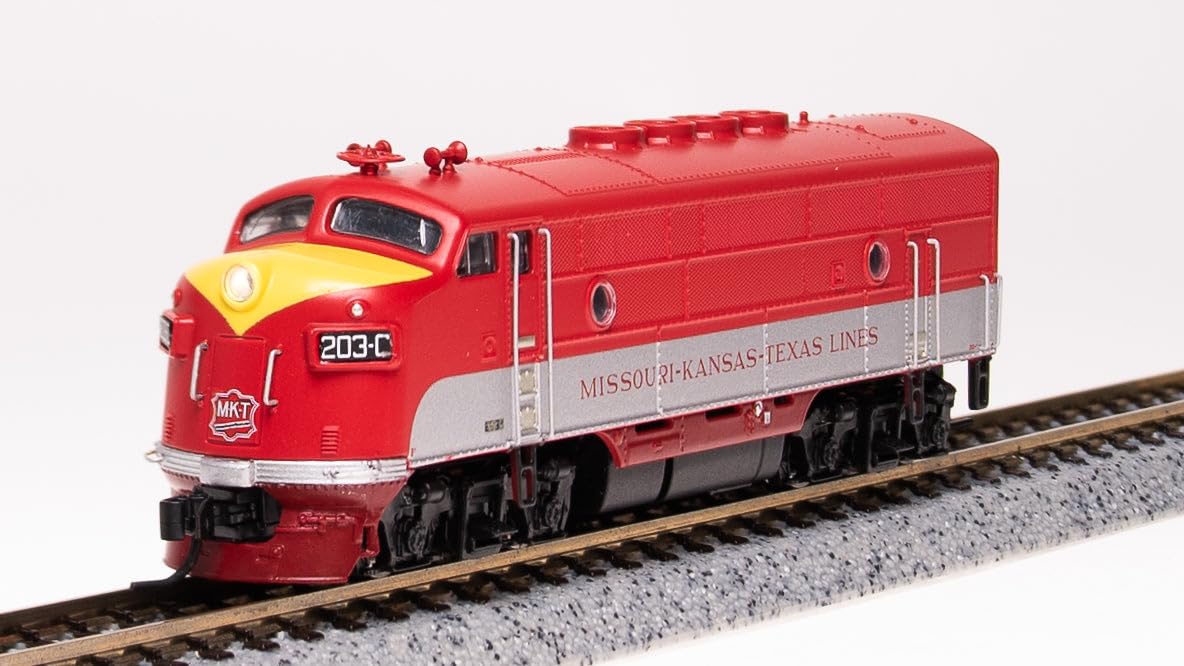 Broadway Limited 6846 EMD F3A, MKT 203-C, Red, Aluminum, & Yellow, Paragon4 Sound/DC/DCC, N
