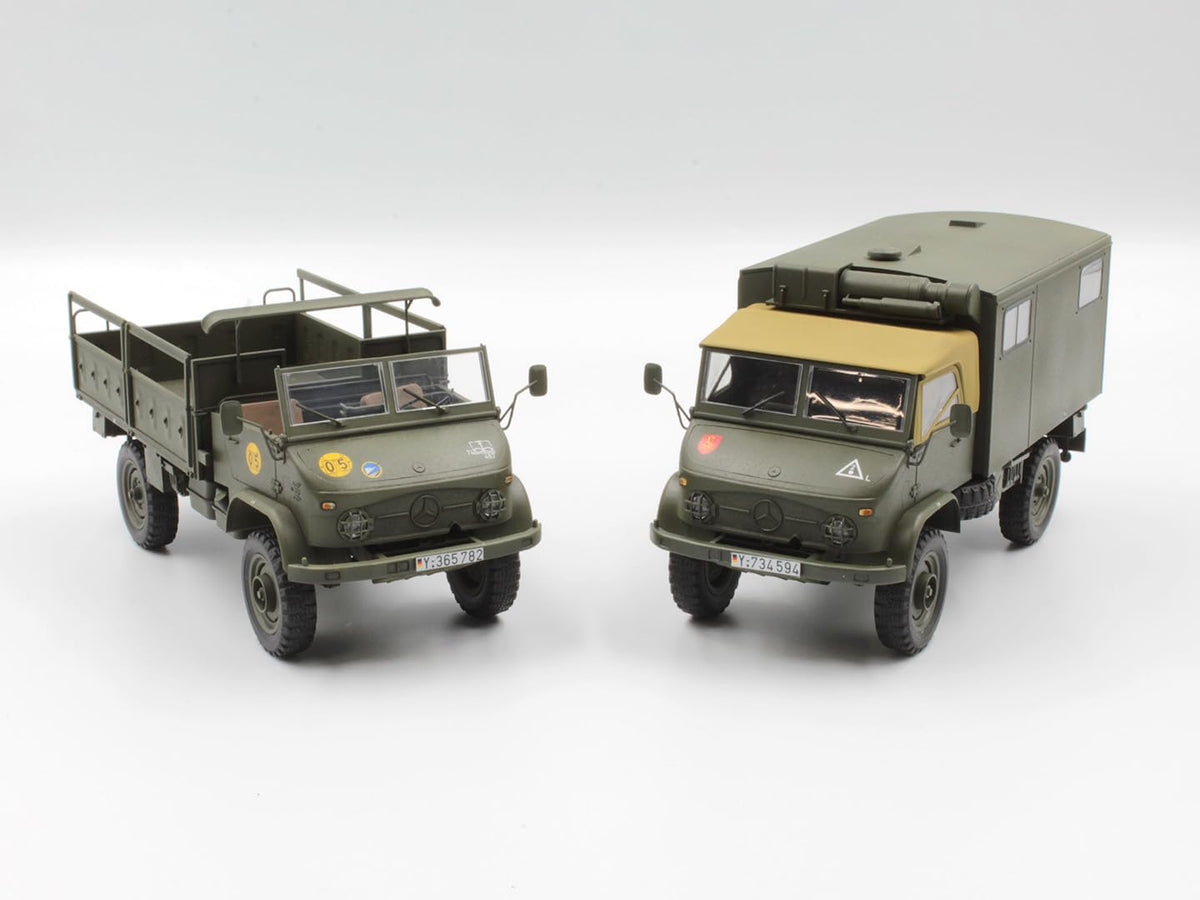 Unimog S 404 with box body