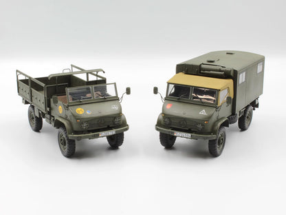 Unimog S 404 with box body