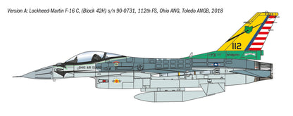 ITALERI IT35105 1/48 Warthunder F-16C Fighting Falcon Plastic Model (Airplane)