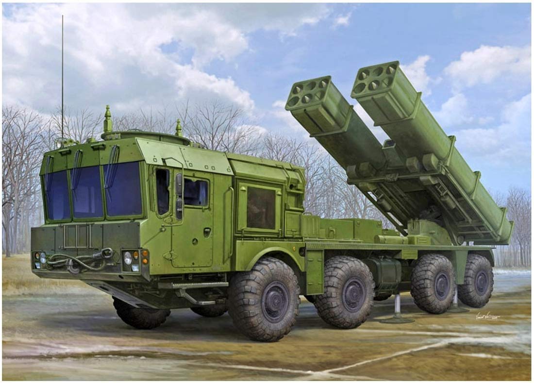 1/35 Russian 9A53 Uragan-1M MLRS (Tornado-S) Multiple Launch Rocket System (D)