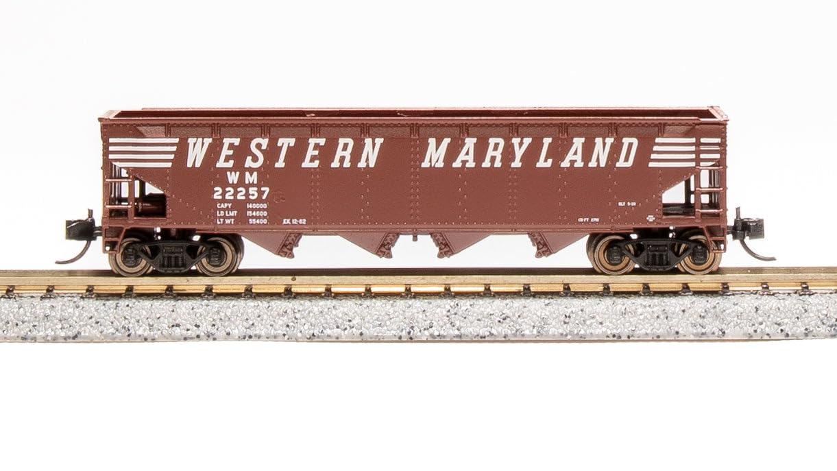 Broadway Limited 7439 ARA 70-Ton Quad Hopper, WM, 4-Pack, N (Fantasy Paint Scheme)