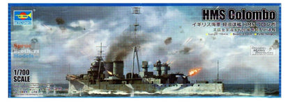 1/700 HMS Colombo British Light Cruiser