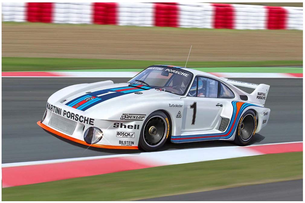 Italeri Porsche 935 Baby, Multicolor