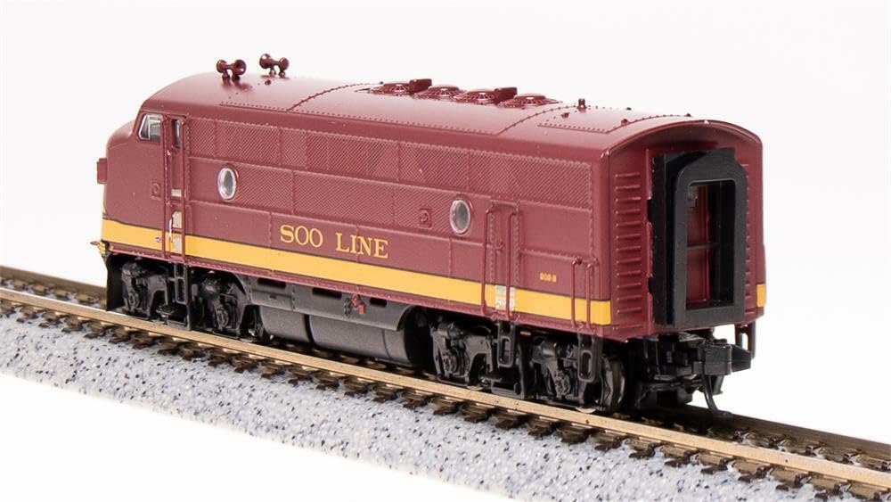 Broadway Limited 6850 EMD F3A, SOO 202B, Maroon & Imitation Gold, Paragon4 Sound/DC/DCC, N