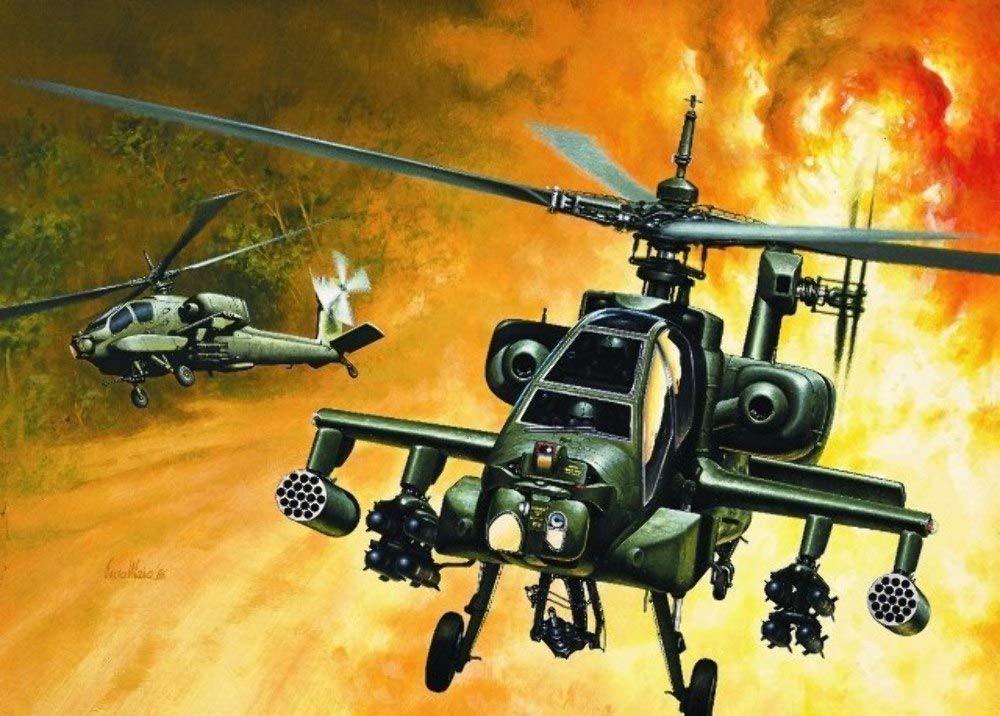 Italeri - Ah-64a Apache 1:72 Scale