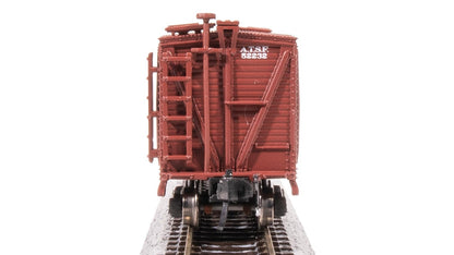 Broadway Limited 8457 40' Wood Stock Car, ATSF 52240, Mule Sounds, N Scale