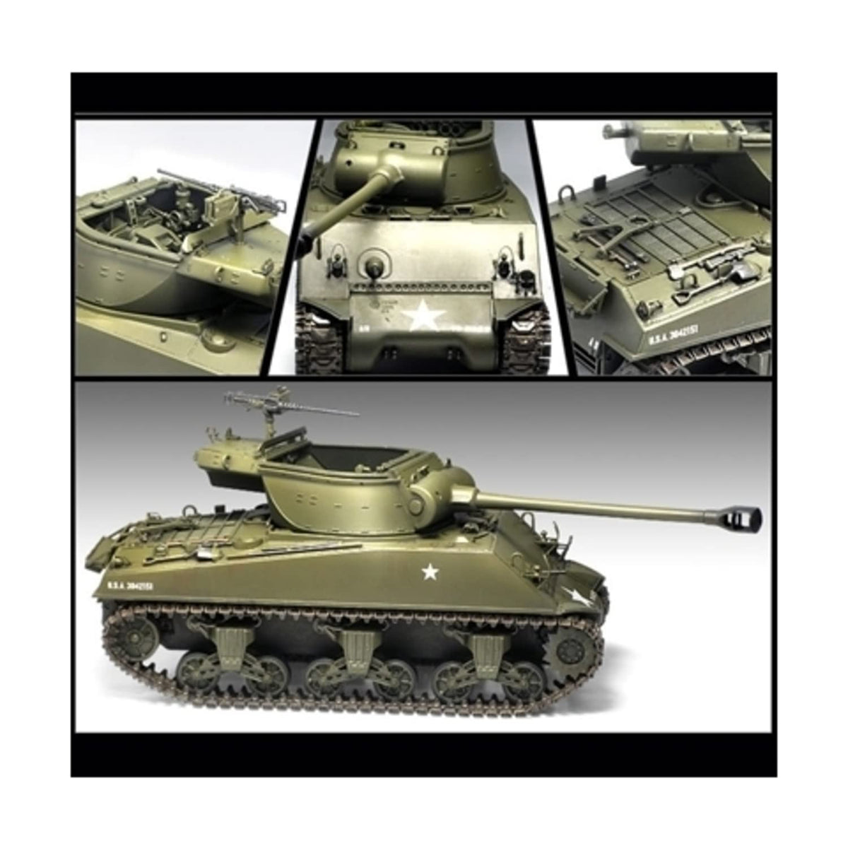 Academy U.S. Army M36B1 GMC Vehicle Building Kit
