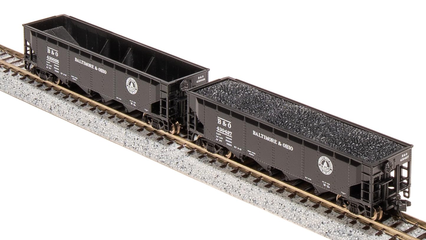 Broadway Limited 7421 ARA 70-Ton Quad Hopper, B&O W2b, 40s/50s w/Capital Dome, 4-Pack B, N