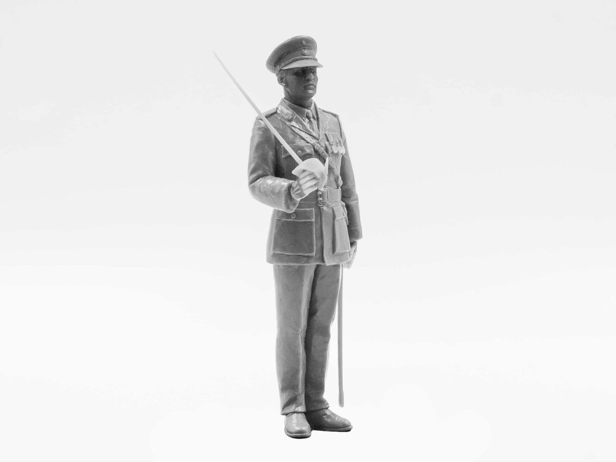 Plastic Military Figure Model Kit Royal Marines Officer