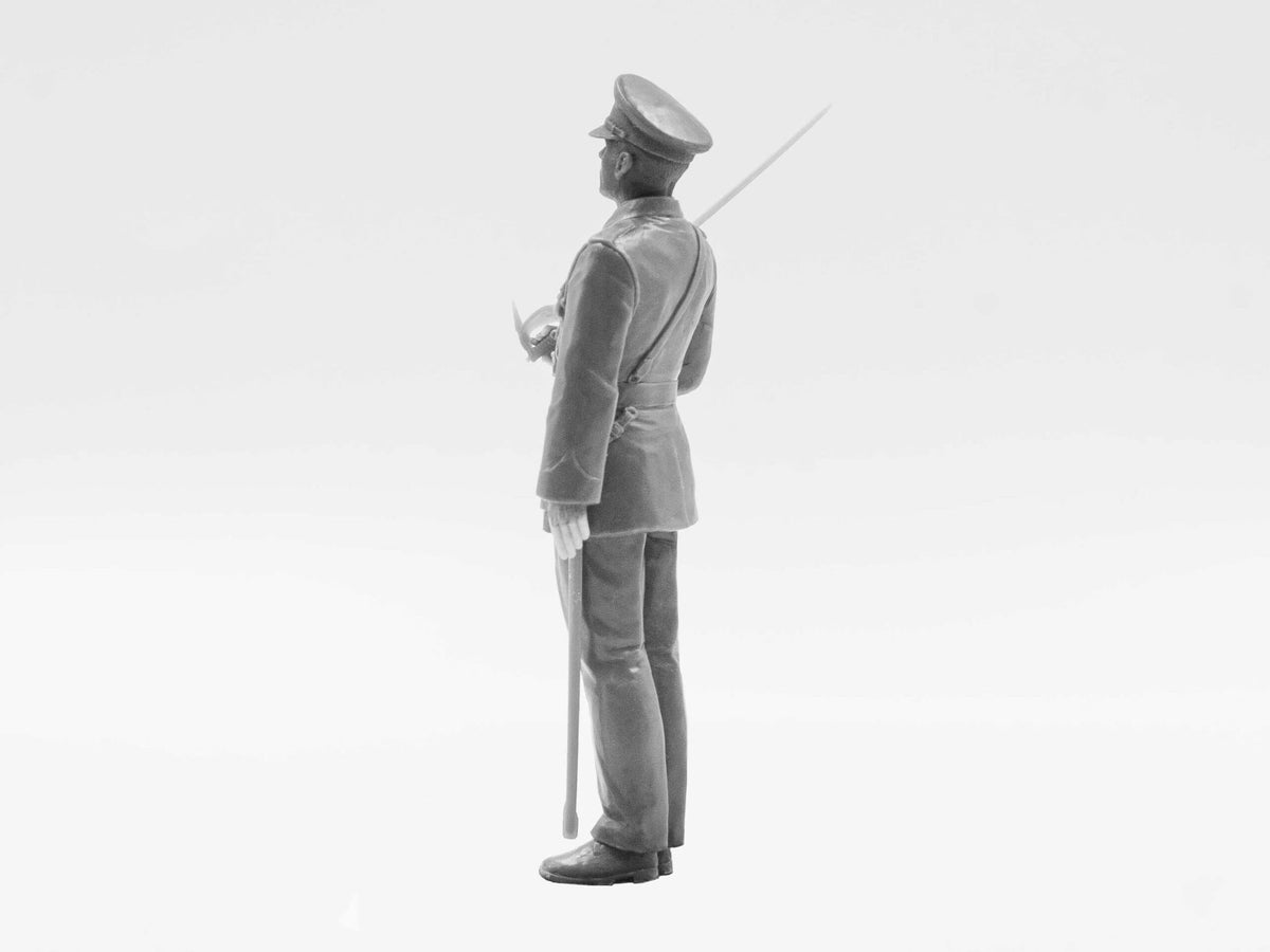 Plastic Military Figure Model Kit Royal Marines Officer