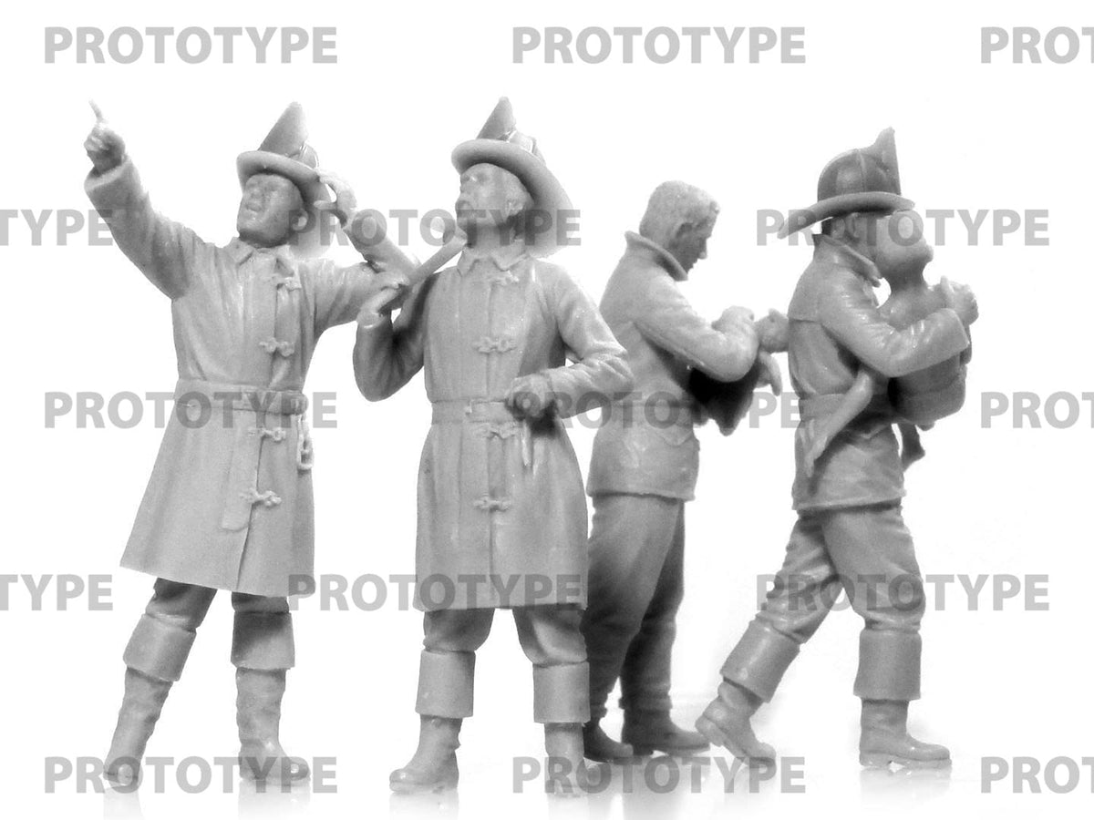 American Fire Truck Crew (1910s)