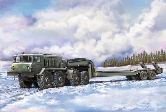 1/72 MAZ537G Intermediate Type Tank Transporter w/MAZ/ChMZAP5247G Semi-Trailer
