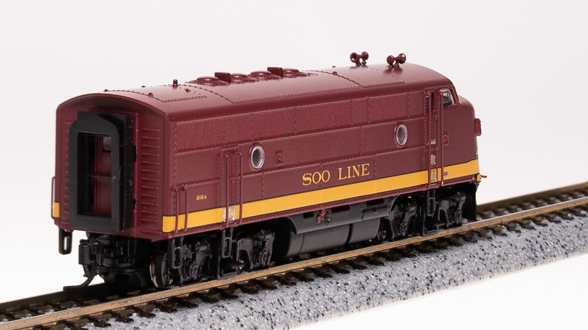 Broadway Limited 6849 EMD F3A, SOO 202A, Maroon & Imitation Gold, Paragon4 Sound/DC/DCC, N