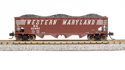 Broadway Limited 7439 ARA 70-Ton Quad Hopper, WM, 4-Pack, N (Fantasy Paint Scheme)