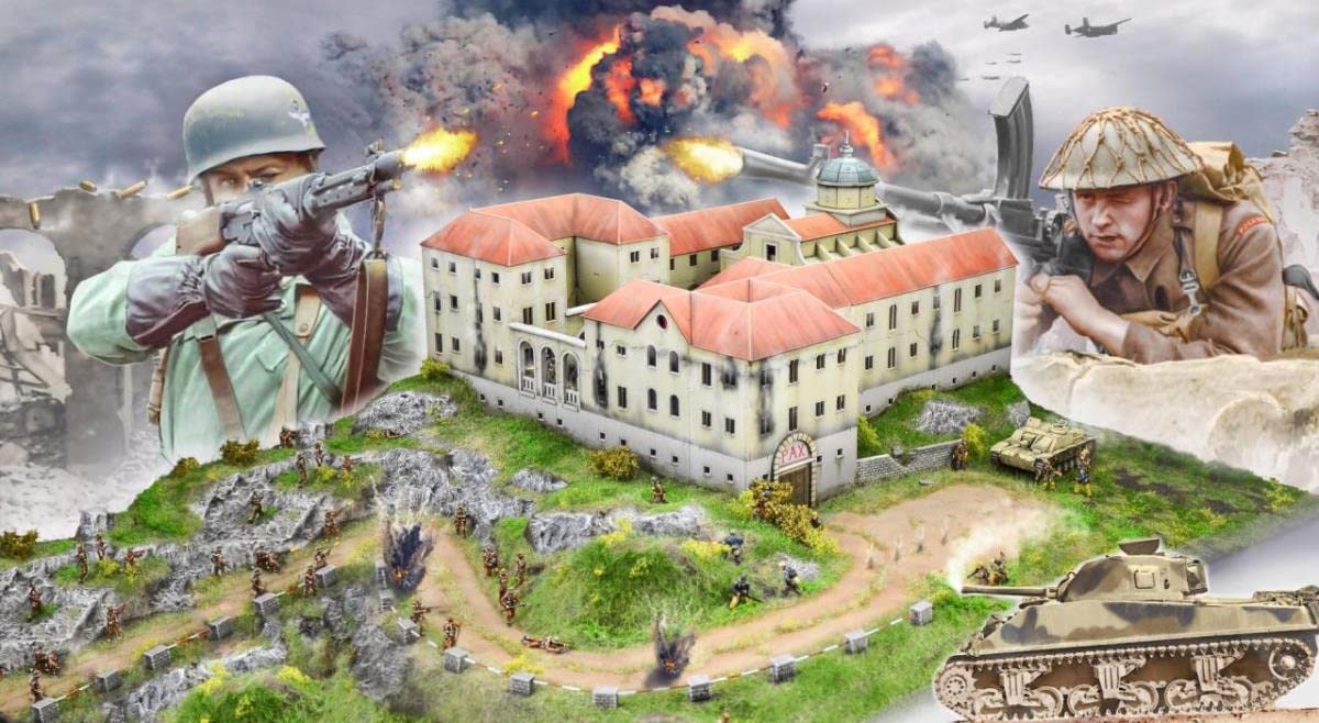 ITALERI 1/72 Montecassino Abbey 1944 Breaking The Gustav Line - Battle Set 6198