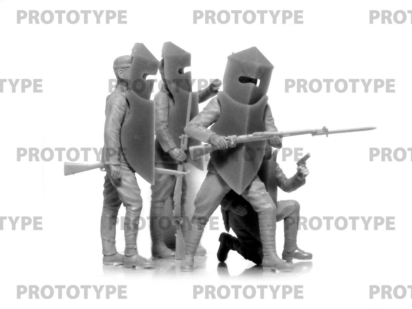 US Infantry in Brewster Body Shields