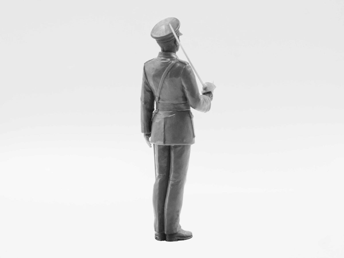 Plastic Military Figure Model Kit Royal Marines Officer