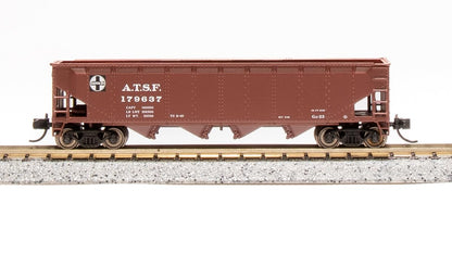 Broadway Limited 7433 ARA 70-Ton Quad Hopper, ATSF, 4-Pack, N (Fantasy Paint Scheme)