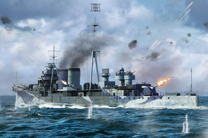 1/700 HMS Colombo British Light Cruiser